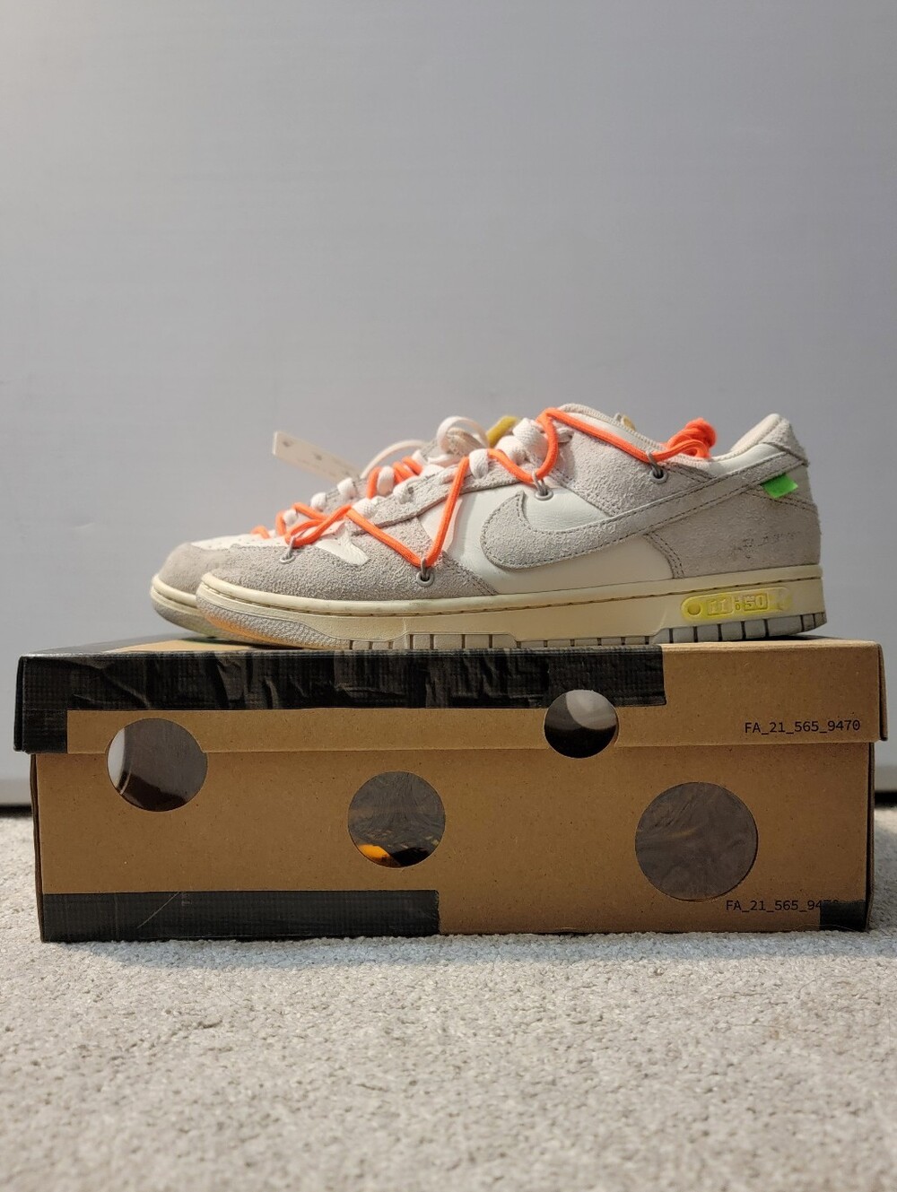 Nike Off White Dunk Low Shoes